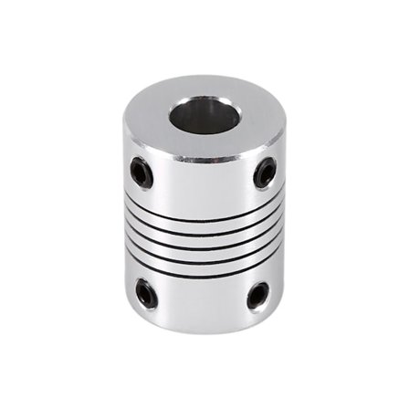 Fleksibel akselkobling for CNC Steppermotor og Router