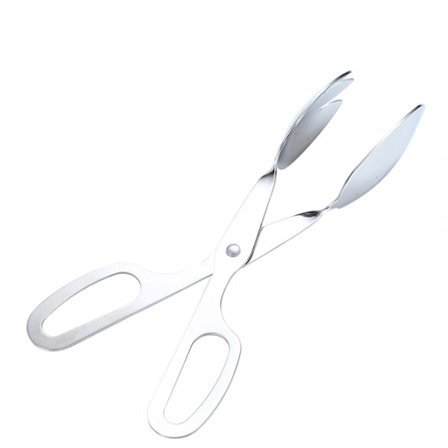 Salatbestikk i rustfritt stål, 8 tommer små serveringsbestikk, perfekte kjøkkentenger