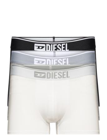 Umbx-Damienthreepack Boxer-Shorts Boxerkalsonger Vit Diesel Men