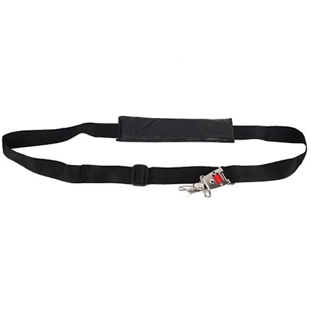 Ryggsele för Grästrimmer med Enkelt Axelband och Bärkrok, Justerbar och Bekväm för Trimmers och Strimmers