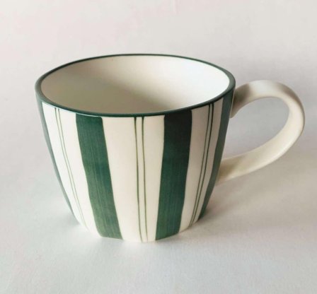 Trend Design Krus Striper Grønn H7,5