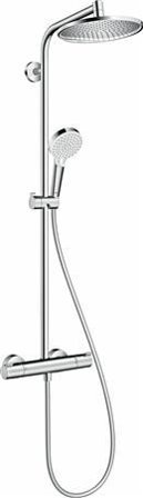 HANSGROHE Crometta S Showerpipe 240 1jet with Thermostat chrome