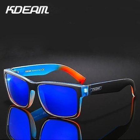Kdeam Mirror Polarized Solglasögon Uv400 Resesolglasögon