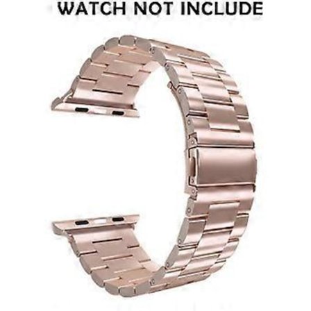 Armband | PG-Kompatibelt med Apple Metal Smart Watch Armband - 42-44mm Roséguld