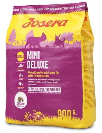 Josera MiniDeluxe 900g - Tørrfôr til hund