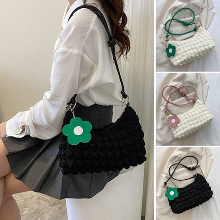 Olkalaukut Trendikäs Pure Color Käsilaukut MUSTA