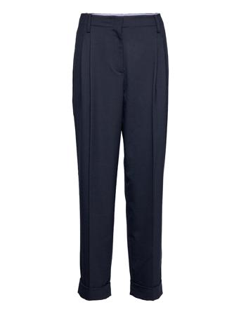Flannel Wool Blend Tapered Pant Blue Tommy Hilfiger