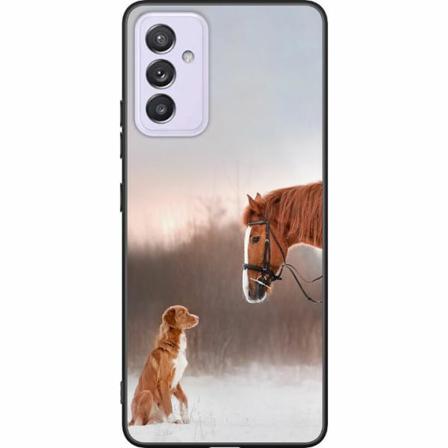 Samsung Galaxy A82 5g Svart Skal Häst & Hund