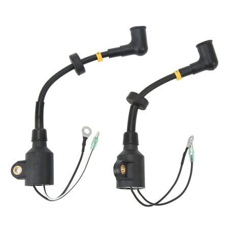 2ST Outboard Motor Tändspole Gummi och Metall Outboard Motor Tillbehör för 2 Takts 30HP Båt