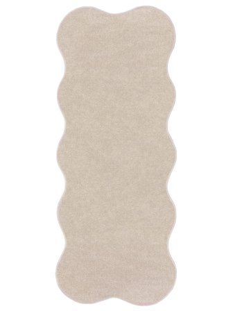 Waschbar Innen-/Outdoor-Teppich Abstrakt Olga Beige Klein Oeko-Tex
