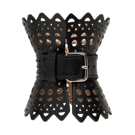 Alaïa Openwork bracelet , Zwart , Dames , Maat: ONE Size Armbanden