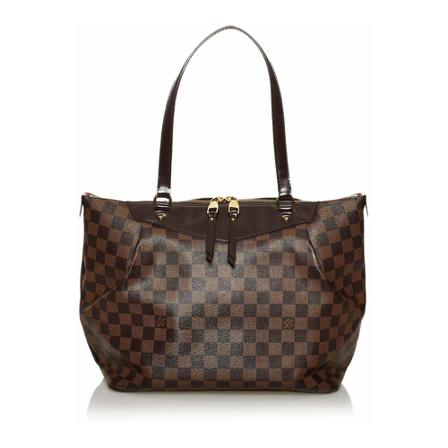 Louis Vuitton Vintage, Pre-owned Shoulder Bags Bruin, Dames, Maat:ONE Size,Canvas