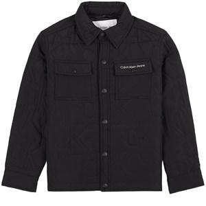 Kids - Calvin Klein Jeans Branded Quilted Jacket Black 16 Years - Coats and jackets - 16 years - Black