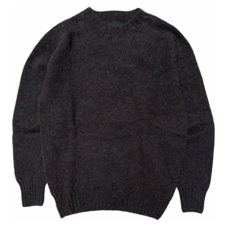 Howlin', Round-neck Knitwear Grijs, Heren, Maat:L