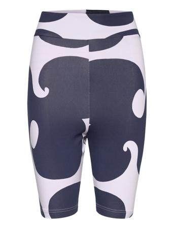 Marimekko Rib Short Tights Knee Length Running/training Tights Multi/mönstrad Adidas Performance