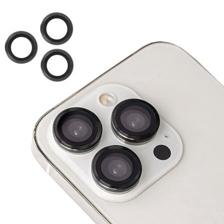 3-Pack - iPhone 16 Pro - 9H kameraskyddsglas