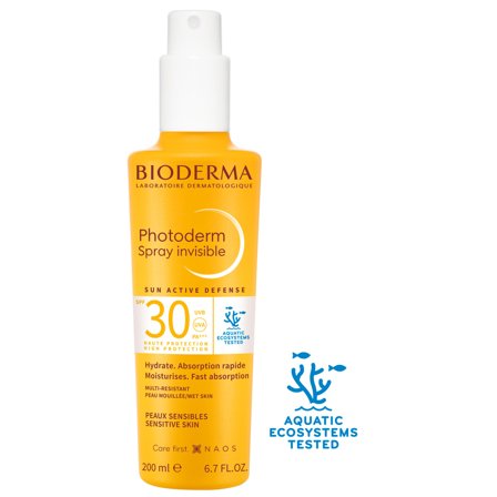 BIODERMA Spray Invisible SPF30 200ml - Spray solare corpo alta prot.