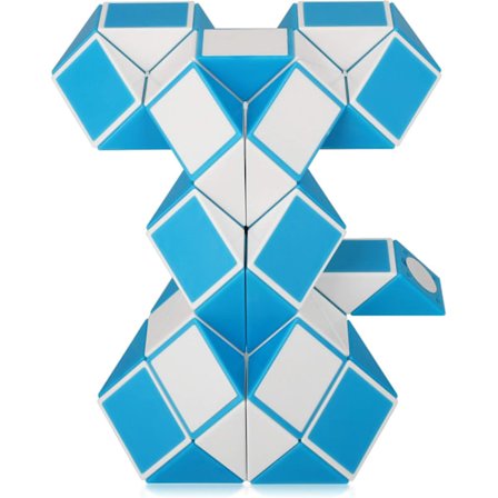 Magic Snake Cube, osat 3D-palapeli lelu käärmepalapelit Magic Ruler Twist -palapelilelu joulusukkatäytteet taaperoille lapsille pojille tytöille ja 