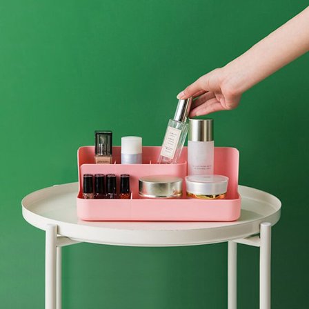 Förvaringslåda Makeup Organizer Smyckesbehållare Case