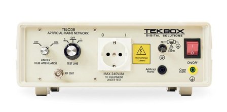 TEKBOX TBLC08 / 50 μH AC-LISN (V-LISN) up to 240V/8A