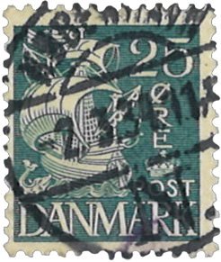 Danmark 1933 - AFA 205 - Stemplet