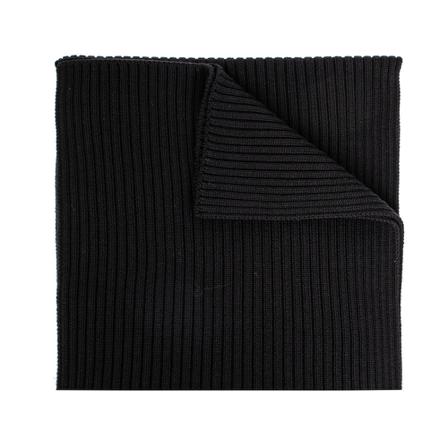Givenchy, Scarf with patch Zwart, Heren, Maat:ONE Size,wol