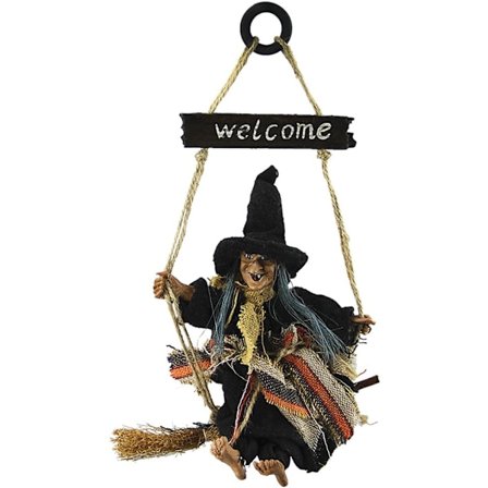 Kjedehengende spøkelsesdekorasjoner Skummel heks spøkelse hengende festdekorasjon barer hus håndverk ornamenter