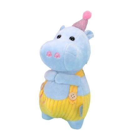 1st Hippo Doll Toy Plysch Doll Bedårande nyckelringar Hängande hänge Kreativt hänge Nyckelring för väska Nycklar Hem