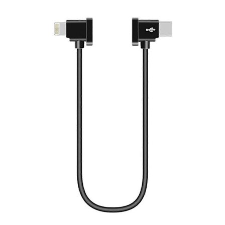 SUNNYLIFE 30cm Type-C till Lightning-kabel för DJI Air 2S/Mini 2/Air 2/Pocket 2/Osmo Pocket