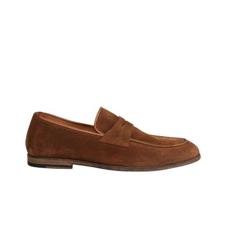 Anthology Paris, Himalaya Suede Mocassins Bruin, Heren, Maat:44 EU