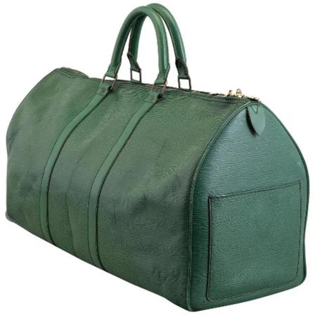Louis Vuitton Vintage, Pre-owned Leather louis-vuitton-bags Groen, unisex, Maat:ONE Size