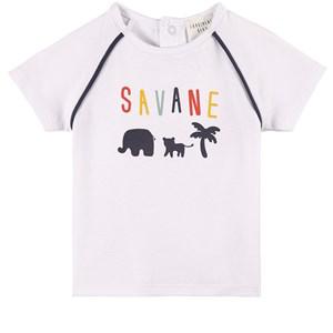 Carrément Beau White Graphic T-shirt 12 Months - Tops - 12 months - White