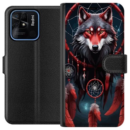 Yhteensopiva Lompakkokotelo Xiaomi Xiaomi Redmi 10C Susi