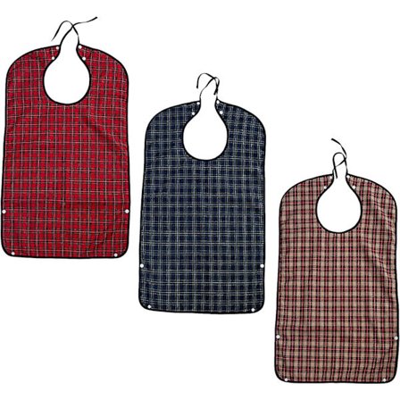 3-pack mathaklappar för vuxna - återanvändbara, vattentäta och maskintvättbara, levereras med en snabbpresent