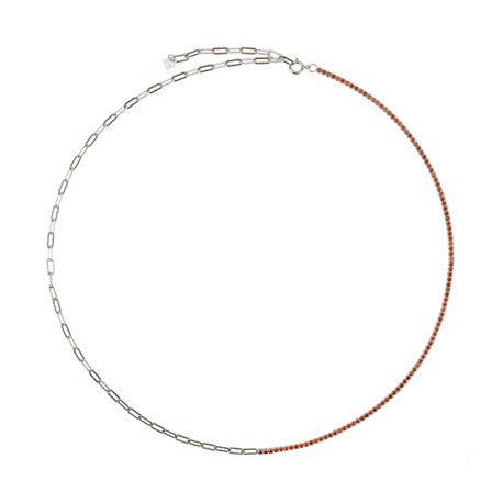 925 Sterling Sølv Fargerik Cubic Zirconia Choker Kjede Halskjede 2021 Regnbue Sjarm Lang Kjede Smykker Horoskop CZ Kvinner Gave
