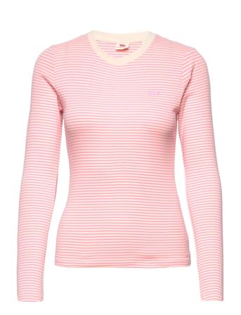 Ls Baby Tee Cloves_ Begonia Pi Langærmet T-shirt Lyserød LEVI ́S Women