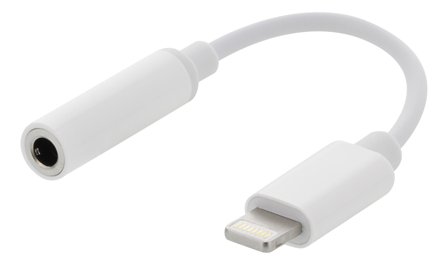 EPZI Lightning to 3,5 mm adapter, white