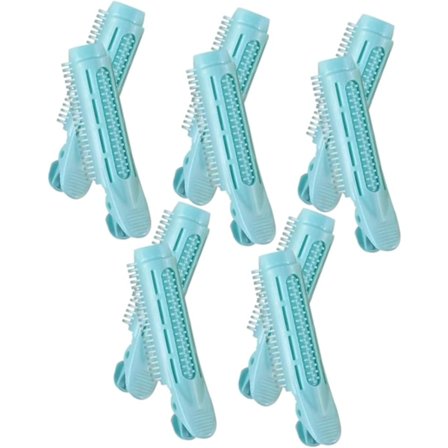 Krøllete hårklemmer Volumgivende hårklemmer 10 stk. Hårkrøller Hårvolumgivende klemmer Luggkrøller Rulle Volumgivende hårklemmer Moment Abs Curls Sky-