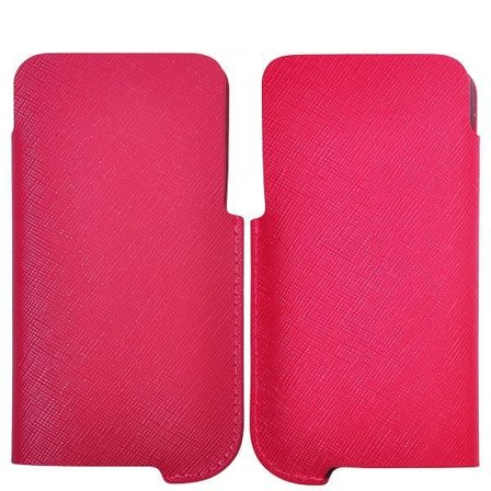 CrossLine Samsung Galaxy S2 Läderpåse (Het Rosa)