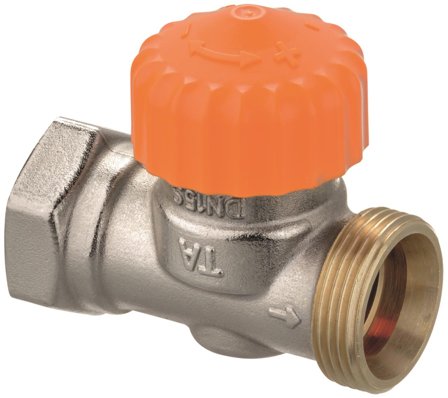 IMI Heimeier 50840010 Termostatventil rett G10 x M22 x 1,5 mm, Varme