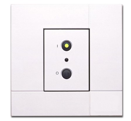 Helvar 121200 Panel 2-knapp, till/från, Strömbrytare & vägguttag