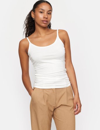 Soft Rebels Srlinsey Strap Top - White - XXL