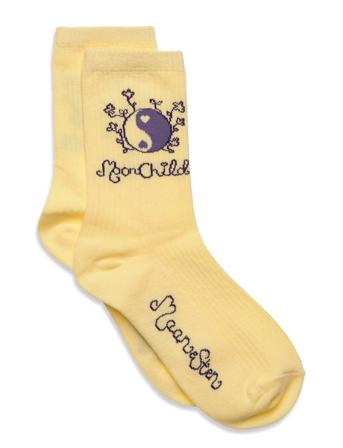 Moonchild Sock Sunshine Lingerie Socks Regular Socks Gul Maanesten