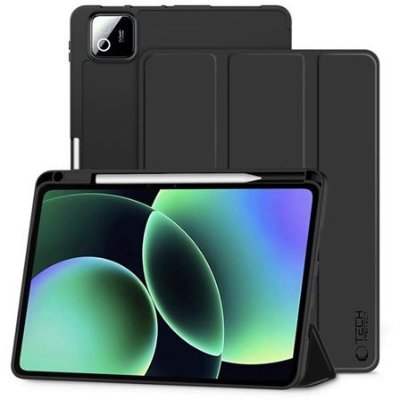 Tech-Protect SmartCase Pennfodral för Xiaomi Pad 7 / 7 Pro / 8 / 8 Pro 11.2 - Svart