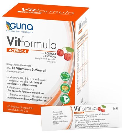 Vitformula Acerola 30 Stick Da 2g