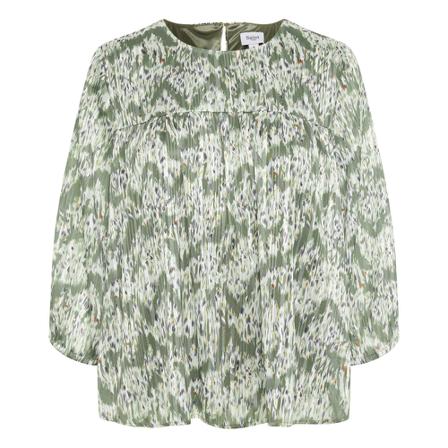 Saint Tropez, Pearl SZ Blouse Zielony, Kobieta, Rozmiar: S