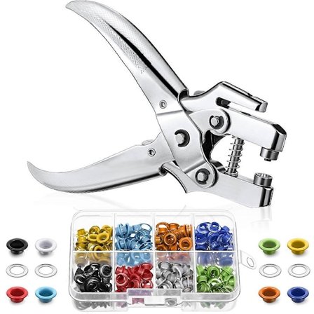 3/16 tommer øjetværktøjssæt Øjetangssæt Øjehultang Øjetter til sko stof