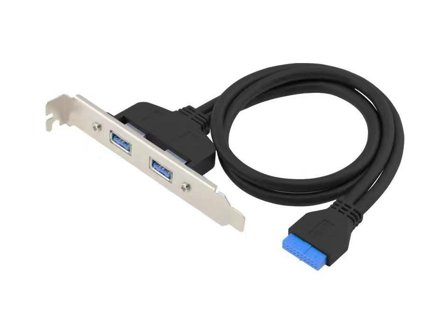 CONCEPTRONIC 19 Pin Female To Dual Usb-A