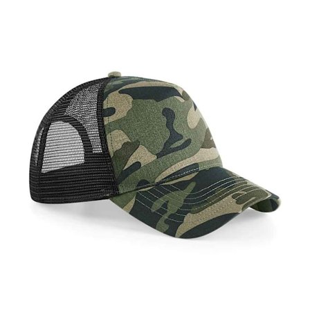 Beechfield Unisex Adult Camo Snapback Trucker Cap One Size Jung
