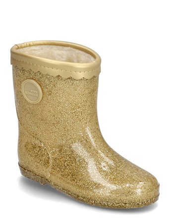 Sofie Schnoor Baby and Kids Rubber Boot - Gold - 27/20.0
